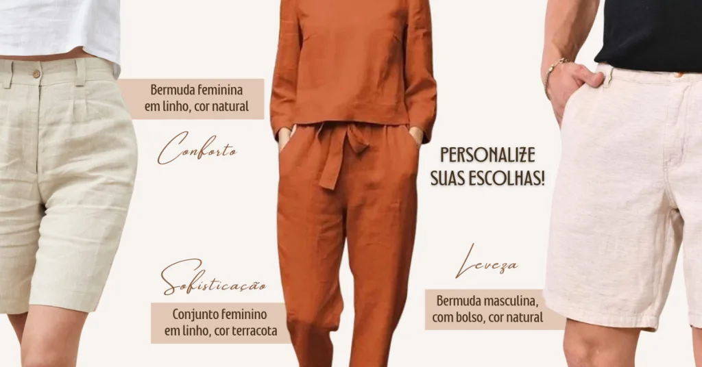 Uniformes em linho
